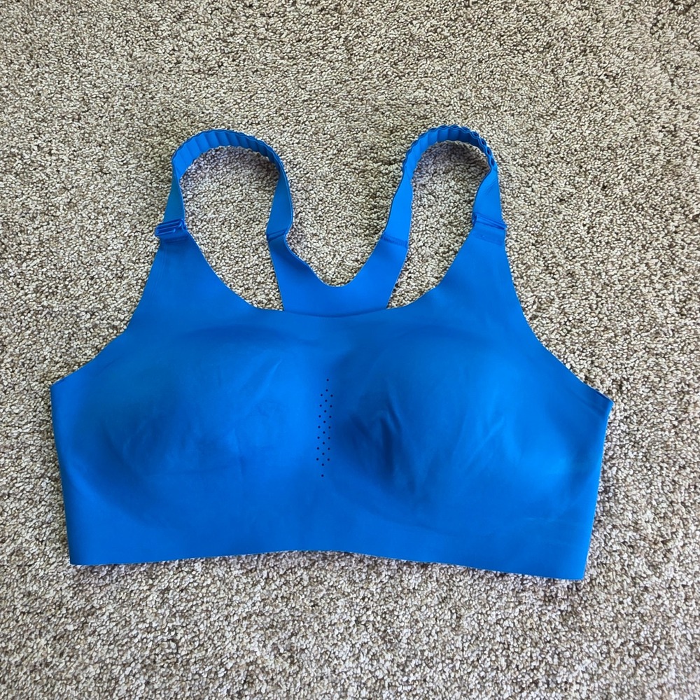 Brooks Dare Scoopback Sports‎ Bra Womens 38D Blue Outdoor Casual Lightweight Run